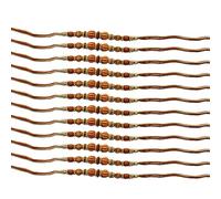 velvet london 12Pcs Rudraksh Rakhadi, Thread Rakhdi Bracelets for Rakshabandhan, Rakhi for Brother Bhabhi Traditional Handmade, Hindu Indian Festival, Beautiful Rakhi Thread (H)