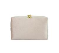 Velvet Makeup Bag Octagonal Cosmetic Bag(Pink)