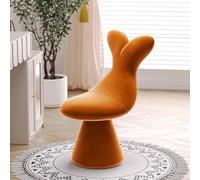 Velvet Makeup Vanity Chair with 360° Rotation for Home Office and Bedroom