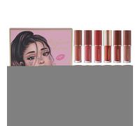 Velvet Matte Lipstick Set | Smudge-Proof Lip Makeup Kit,Nude Matte Liquid Lipstick Set | for Traveling Stage Dating Gathering Vacation