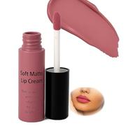 Velvet Matte Liquid Lipstick - Long Lasting Soft Rose Nude Color, Lightweight Comfortable Formula, Transfer Proof Waterproof Lip Gloss for All Day Wear, Smooth Velvet Finish (#601 Rose Nude)