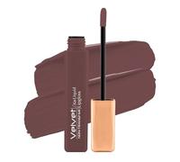 Velvet Matte Non Transfer Liquid Lipstick - Spiced Brown | Ultra Smooth, Long Lasting Lipstick for Women | Waterproof & Smudge-Proof | Deep Warm Brown | 5ml