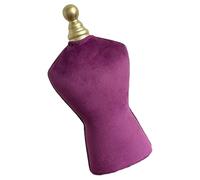 Velvet Necklace Display Stand Professional Jewelry Display Tool Height 34.5cm Retail Store Decoration Essential Velvet Alloy Jewelry Display Rack, フリーサイズ