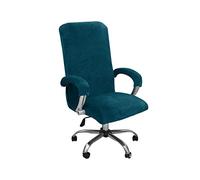 Velvet Office Chair Cover Stretch with Armrest Covers Desk Chair Covers | Desk Armchair Slipcover Replacement Washable Rotating Universal Gaming Chair Covers