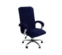 Velvet Office Chair Cover Stretch with Armrest Covers Desk Chair Covers | Desk Armchair Slipcover Replacement Washable Rotating Universal Gaming Chair Covers