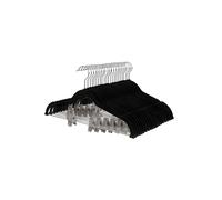 Velvet Pants Hangers, Black / 30