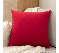 Velvet Pillow Cases Square Extra Large Cushion Covers 50x50, 60 x 60,50x70,60x80 cm Soft Pillow Cover with Invisible Zipper Decorative Pillowcases 2 Pack for pillows Sofa Couch(#10,55x55 cm(Set of 2 )