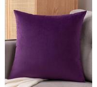 Velvet Pillow Cases Square Extra Large Cushion Covers 50x50, 60 x 60,50x70,60x80 cm Soft Pillow Cover with Invisible Zipper Decorative Pillowcases 2 Pack for pillows Sofa Couch(#5,60x60 cm(Set of 2 ))