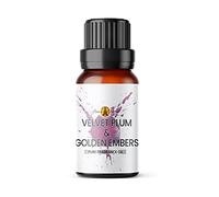 Velvet Plum & Golden Embers Fragrance Oil, 10ml - Christmas Diffuser, Home Made Making, Potpourri, Candle, Soap, Slime, Bath Bomb, Air Freshener
