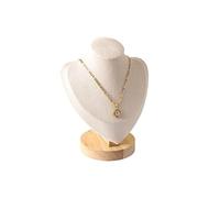 Velvet Portrait Necklace Display Pendant Organizer Jewelry Stand Mannequin Bust Jewelry Display Stand(S)