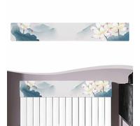 Velvet radiator dust cover designed for dust protection, softness, and an elegant look that complements diverse interior styles (100cm)