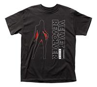 Velvet Revolver - Mens Black Contraband T-Shirt, Large, Black