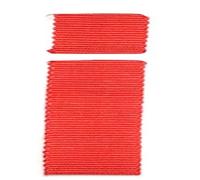 Velvet Ribbon 5 Yards/Lots Rayon Petersham High for Wedding Crafts Hairbow DIY 3/8" 5/8" 1" Red White Black(Roppy Red,38 MM)