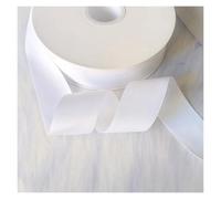 Velvet Ribbon 5Yards 3.8CM Matte Finish Satin Ribbon DIY Bows Material Bouquet Flowers Cake Box Wrap Clothing Wedding Party Decoration(Misty Green,2.5CM)