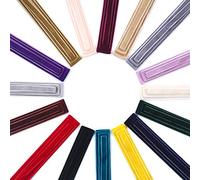 Velvet Ribbon Luxury Velour Craft Trimming Tape, Stylish Soft and Luxurious, 10mm,19mm, 25mm French Ruban Nastro,32 Colours. [Dijon - 1mt - 10mm]