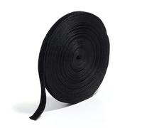 Velvet Ribbon Set,10 Yards/roll Color Velvet Ribbons Single Face Flocking Webbing for DIY Bowknot Handmade Decorative Clothing Accessories(Red,Width 1.5cm)(Black,Width 1.5cm)