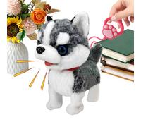 Velvet Robotic Dog - 11.02 Inch Interactive Walking Barking Puppy Toy | Realistic Stuffed Animal Robot Dog, Interactive Pet Toy for Boys Girls, Youth, Companionship, Indoor Play and Birthday Gift