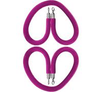 Velvet Rope Barriers with Hooks for Crowd Control and Event Management