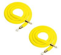 velvet rope, Crowd Control Rope Barrier with Gold Plated Hook, Crowd Control Poles Rope for Hotels, Cinemas, Movie Theaters, Grand Openings, VIP Sign, Easy Assembly
