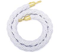 velvet rope, Crowd Control Stanchion Rope, Crowd Control Rope, Braided/Twisted Hemp Rope Barrier for Queue Divider, Queue Line Barrier, Rope Safety Barrier,
