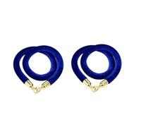 Velvet Rope Set 6 Pack 350cm Crowd Control Barriers for Events Parties Private Spaces Durable Easy to Install Stylish