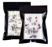 Velvet Rose & Oud + Dark Opium Scented Wax Melts Bags with Crushed Rose Petals - Handmade in UK, Strong Scented Candle Alternative (Pack of 6 x 12g)