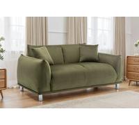 Velvet Sage Green 2 Seater Sofa