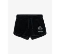 Superdry Country Club Velour Shorts Black M Woman