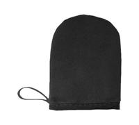 Velvet Straight Edge Tanning Mitt, Efficient Oil Lotion Applicator Streak Free For Sunless Self Tanning Body Moisturiser, Stain Proof Reusable Glove For Home Salon Use