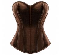 Velvet Strapless Corset Top, Vintage Bustier for Halloween & Daily Wear | Soft Material, Vampire & Witch,Gothic, Steampunk, Themes, Flexible Boning, Hourglass Silhouette, Costumes for Parties
