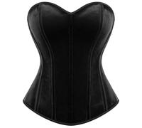 Velvet Strapless Corset Top, Vintage Bustier for Halloween & Daily Wear | Soft Material, Vampire & Witch,Gothic, Steampunk, Themes, Flexible Boning, Hourglass Silhouette, Costumes for Parties