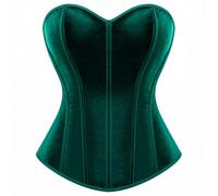 Velvet Strapless Corset Top, Vintage Bustier for Halloween & Daily Wear | Soft Material, Vampire & Witch,Gothic, Steampunk, Themes, Flexible Boning, Hourglass Silhouette, Costumes for Parties