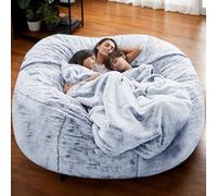 Velvet Stretch Bean Bag Covers with Zipper, Soft Thickened Fabric, Easy to Remove and Wash, Suitable for Living Room, Patio, Bedroom, Teenagers, Adults