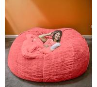 Velvet Stretch Bean Bag Covers with Zipper, Soft Thickened Fabric, Easy to Remove and Wash, Suitable for Living Room, Patio, Bedroom, Teenagers, Adults