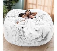 Velvet Stretch Bean Bag Covers with Zipper, Soft Thickened Fabric, Easy to Remove and Wash, Suitable for Living Room, Patio, Bedroom, Teenagers, Adults