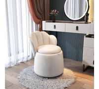 Velvet Swivel Accent Chair with 360° Rotation and Storage, Ideal for Living Room, Nursery, Bedroom
