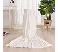 Velvet tablecloth Table clothrectangular table cloth fabric without cotton and linen wrinkles100% polyester table cover, washable and reusable kitchen table cloth,beige,200x320cm