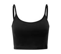 Velvet tank top for women Urban Classics Noir M