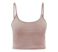 Velvet tank top for women Urban Classics Pink M