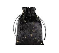 Velvet Tarot Bag - Drawstring Card Pouch Organizer, Oracle Deck Storage Bag, Rune Crystal Jewelry Holder Sack, Soft Mystical Storage Case, Spiritual Reading Accessory Pouch | for Party Christmas Use