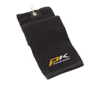 PowaKaddy Velour Tri-Fold Golf Towel Black One Size