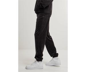 Velvet tracksuit bottoms Urban Classics Noir 2XL