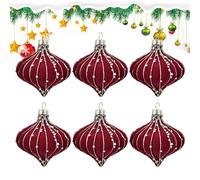 Velvet Tree Ornaments - Soft Festive Spheres, Plush Seasonal Baubles | Intricate Decorative Holiday Yarn Balls, Elegant Winter Celebration Display, Traditional Home Interior Embellishment