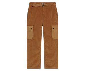 Velvet trousers KnowledgeCotton Apparel Fig - GOTS Marron S
