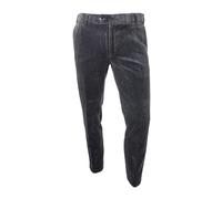 Velvet Trousers Roma Model Grey - male - Meyer - Slim-fit Trousers - Gray - W42 L32 - Trousers W42 L32