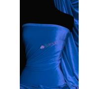 Velvet/Velour 4 Way Stretch Spandex Material | Soft Furnishing, Craft Velour & Dressmaking Fabric | Same Day Dispatch | Sold by The Metre | by Tia Knight Q559 (Cornflower Blue)