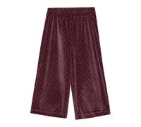 Velvet Wide Leg Leggings with Studs for Girls s.Oliver Rouge 10 years