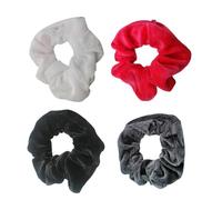 Velvets Hair Ties With Zippered Pocket Stylish Scrunchie Bands For Women Girls Fashionable Ponytail Holders Accessory Hair Accessories For Women