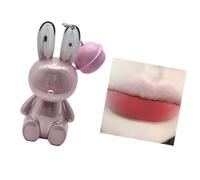 Velvets Matte Liquid Lipstick Longwear Lip Color 2 In 1 Keychain Lip Gloss Stain Highly Pigment Lips Glaze Women Lips Glaze