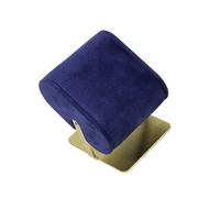 Velvets Surfaces Jewelry Holder Elegant Metal Base Professional Watch Showcases 4 Color Choices Metal Watch Stand Necklace Display